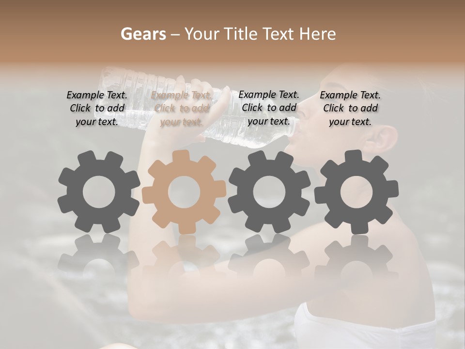 Young Water Years PowerPoint Template