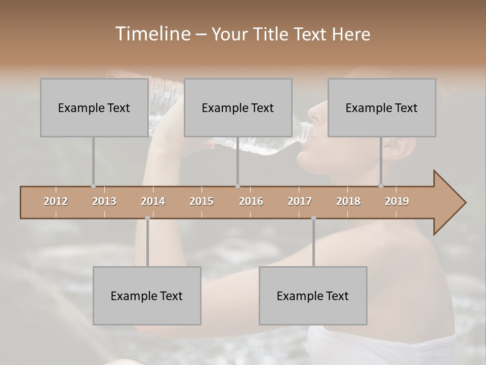 Young Water Years PowerPoint Template
