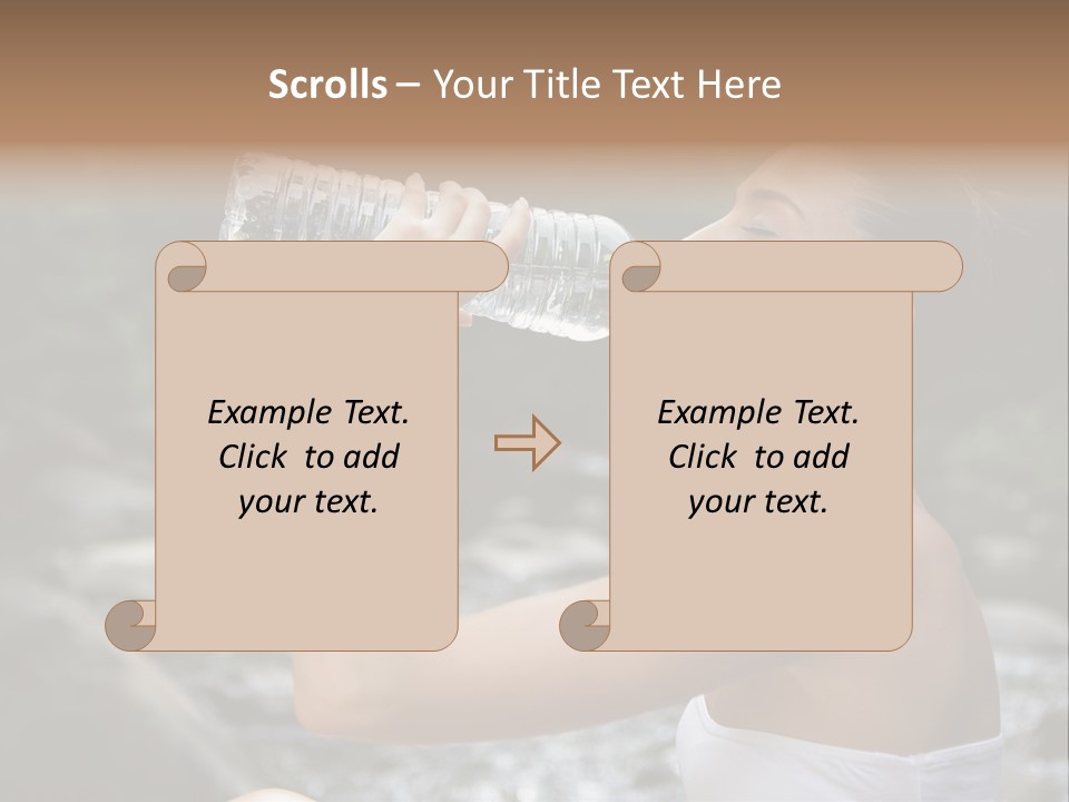 Young Water Years PowerPoint Template