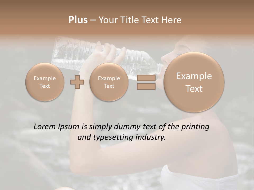 Young Water Years PowerPoint Template