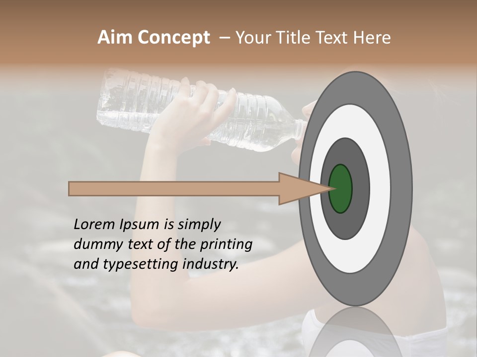 Young Water Years PowerPoint Template