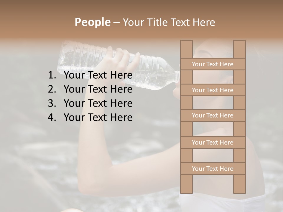 Young Water Years PowerPoint Template