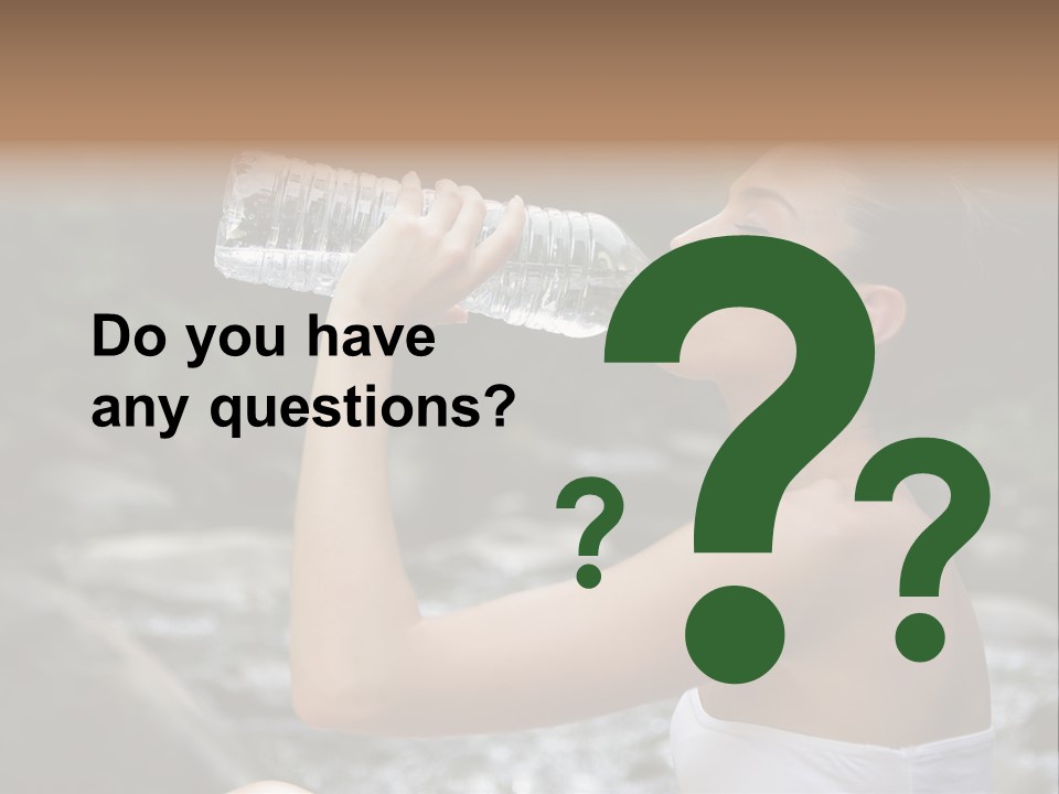 Young Water Years PowerPoint Template