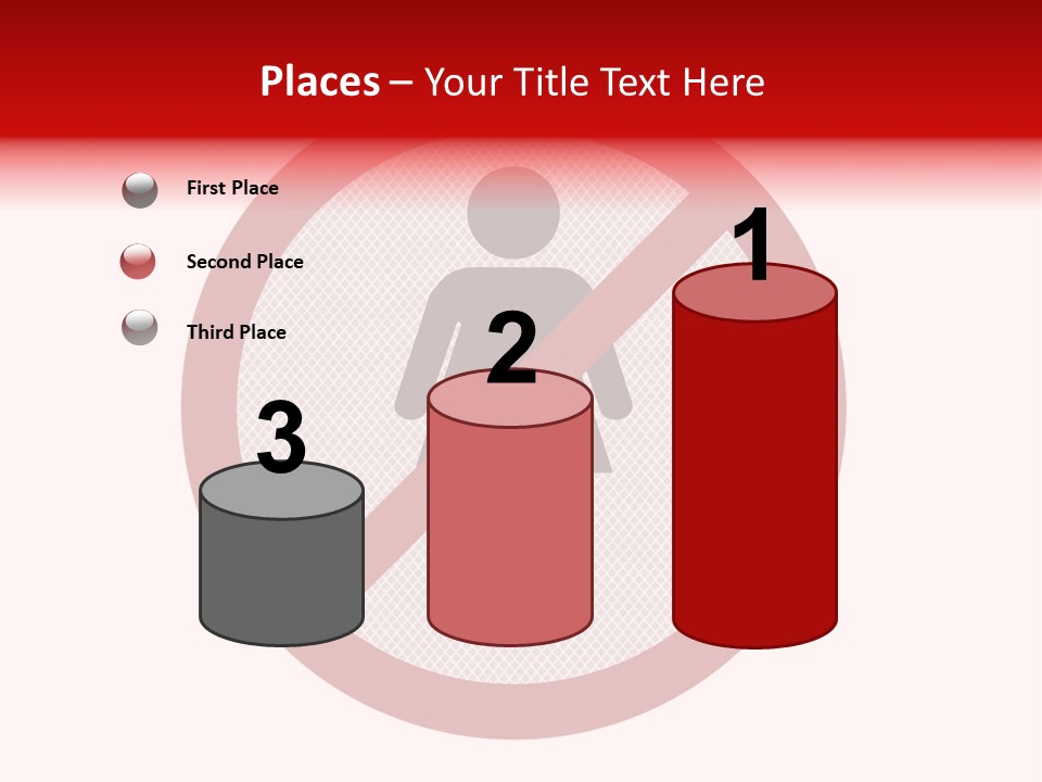 Room Roadsign Person PowerPoint Template