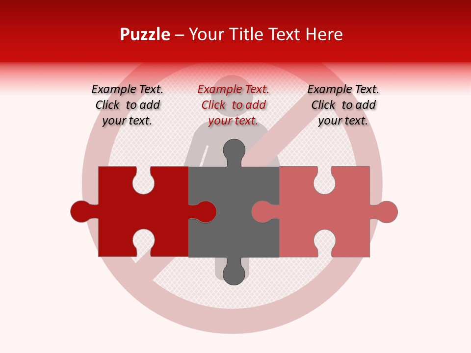 Room Roadsign Person PowerPoint Template