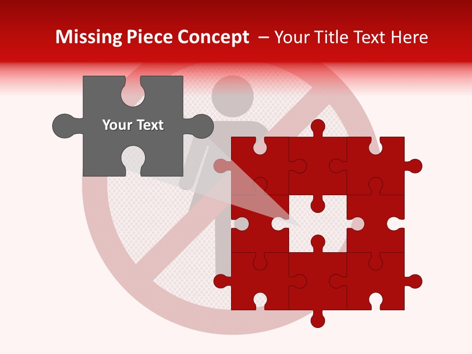 Room Roadsign Person PowerPoint Template