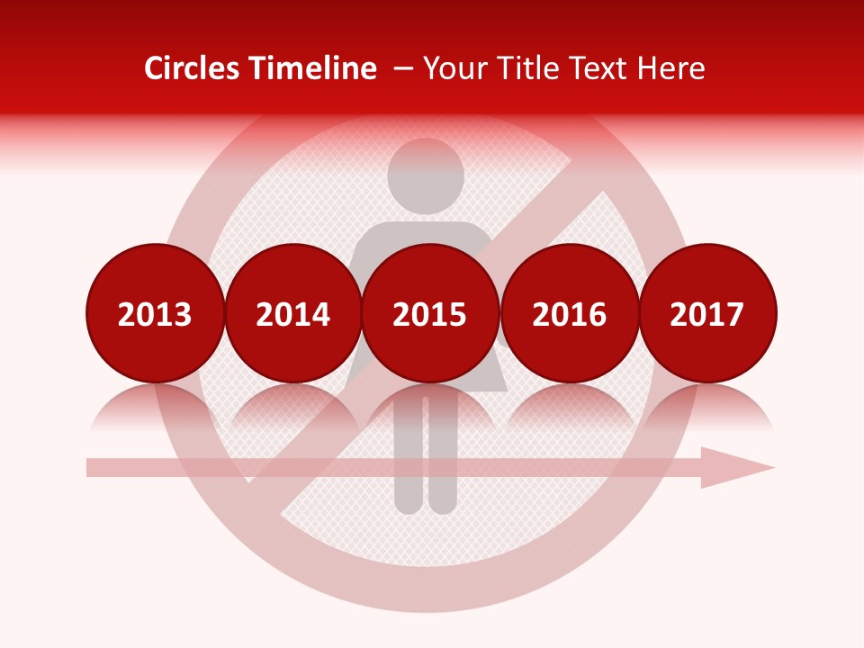 Room Roadsign Person PowerPoint Template