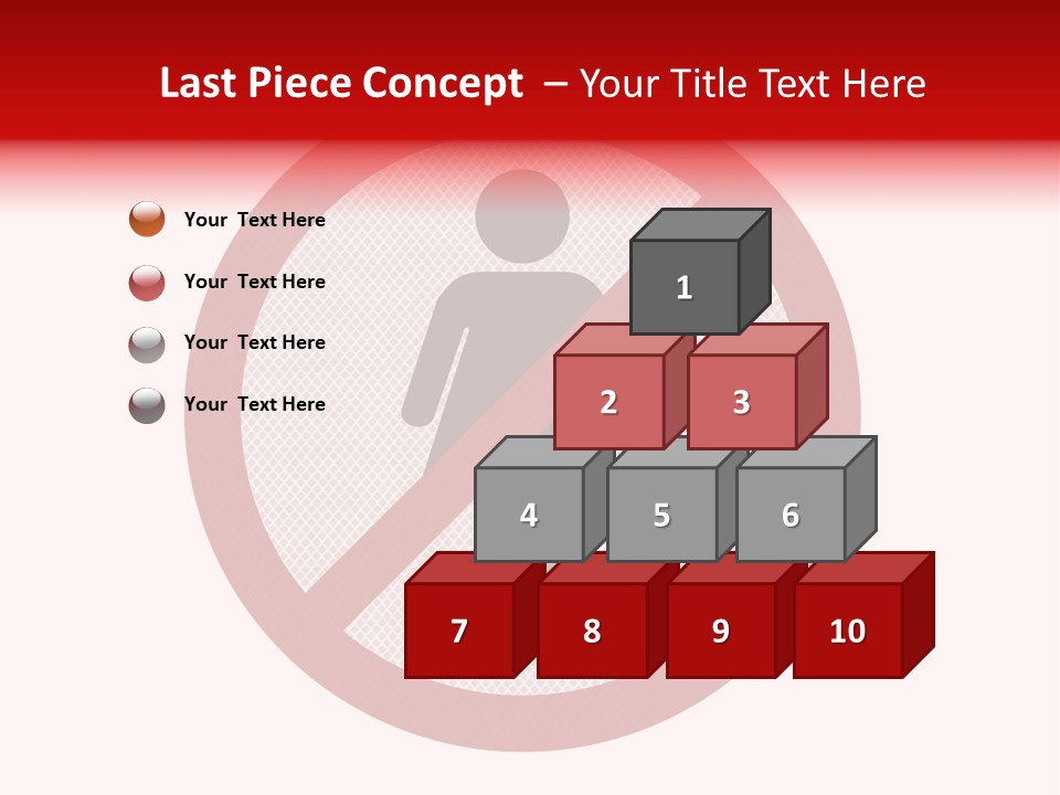 Room Roadsign Person PowerPoint Template