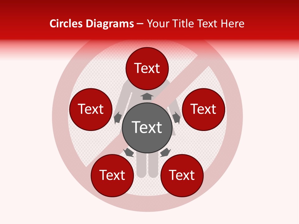 Room Roadsign Person PowerPoint Template