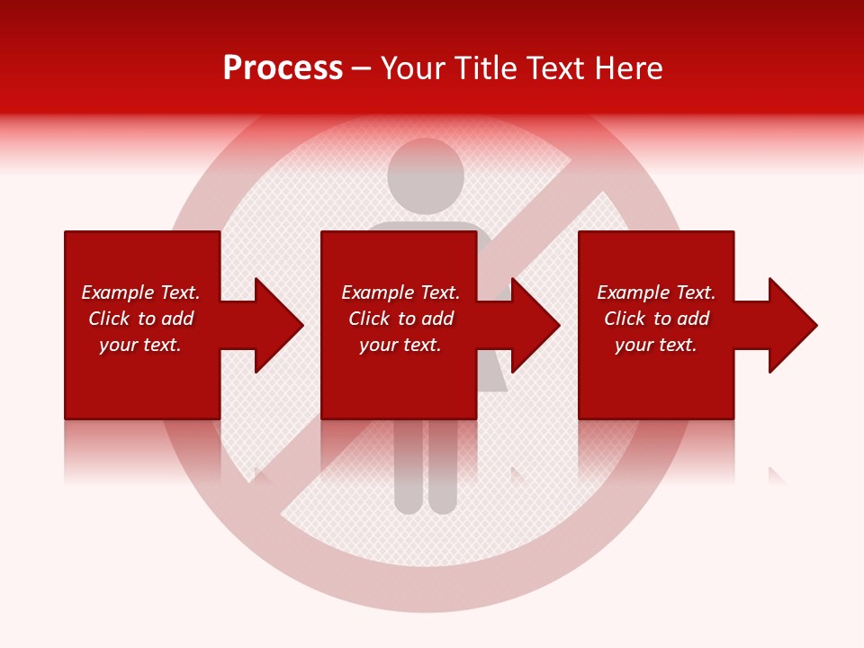 Room Roadsign Person PowerPoint Template