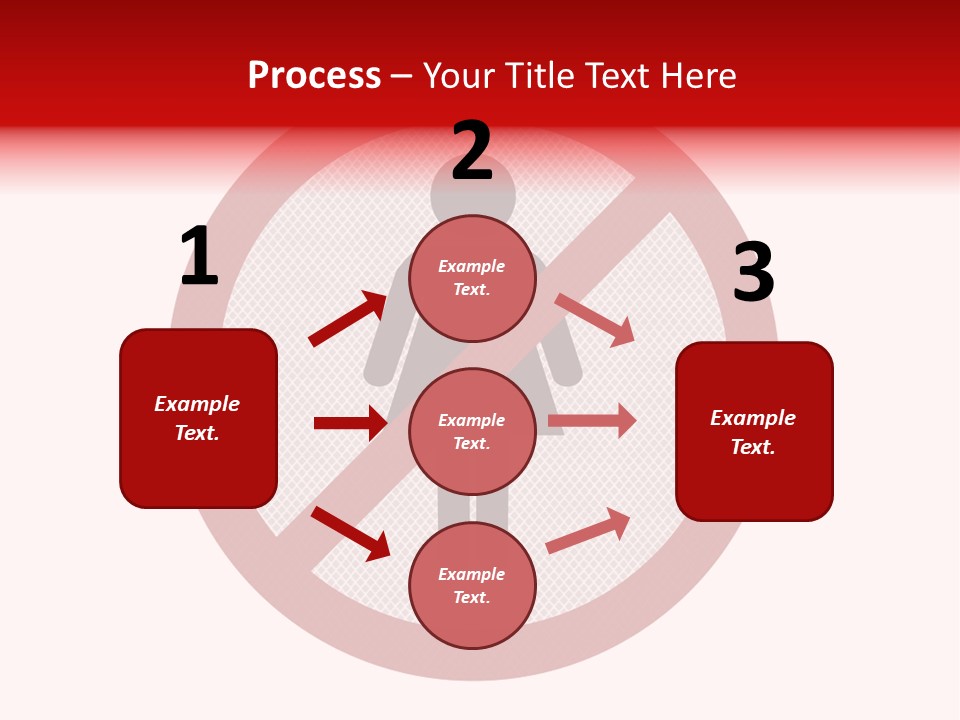 Room Roadsign Person PowerPoint Template