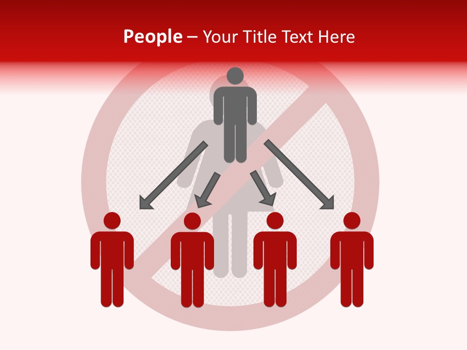 Room Roadsign Person PowerPoint Template