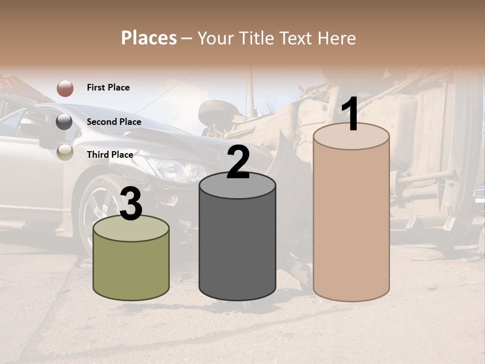 Transport Insurance Bodywork PowerPoint Template