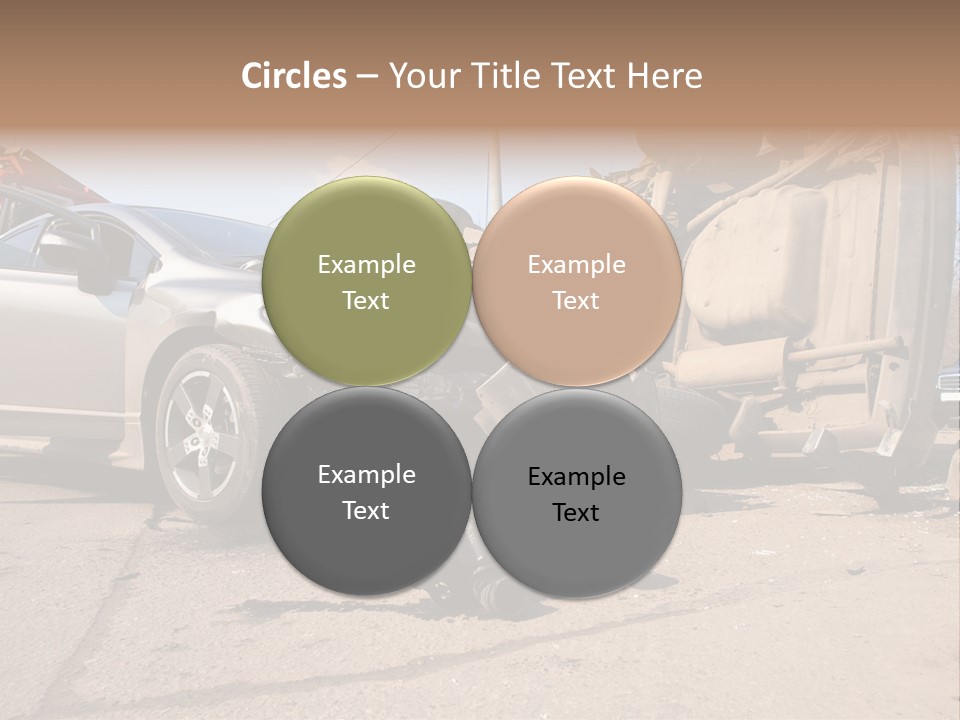 Transport Insurance Bodywork PowerPoint Template
