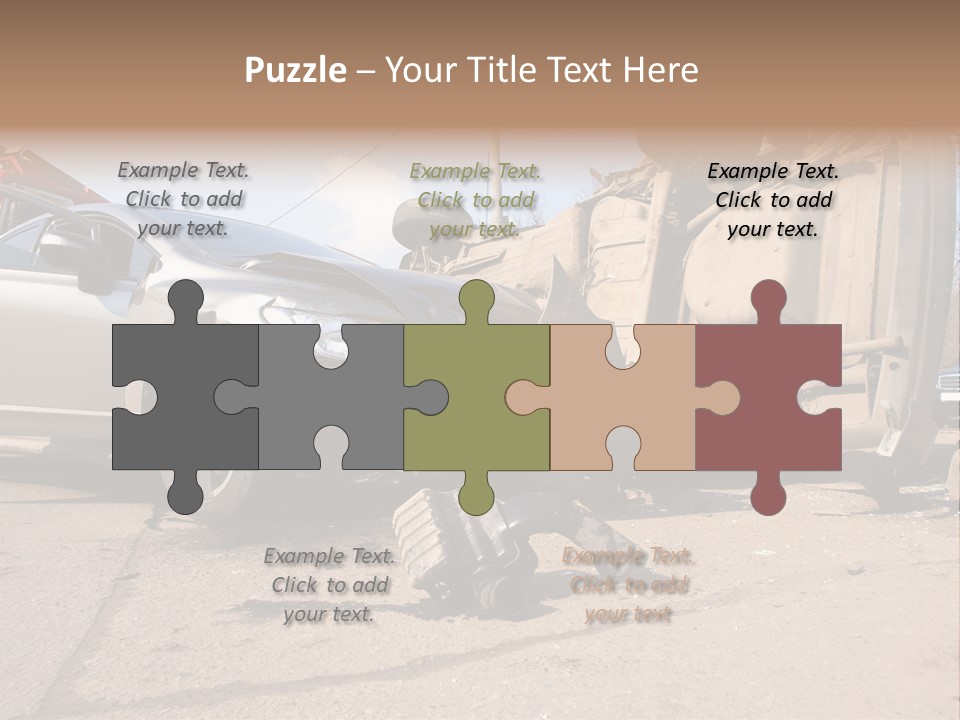 Transport Insurance Bodywork PowerPoint Template