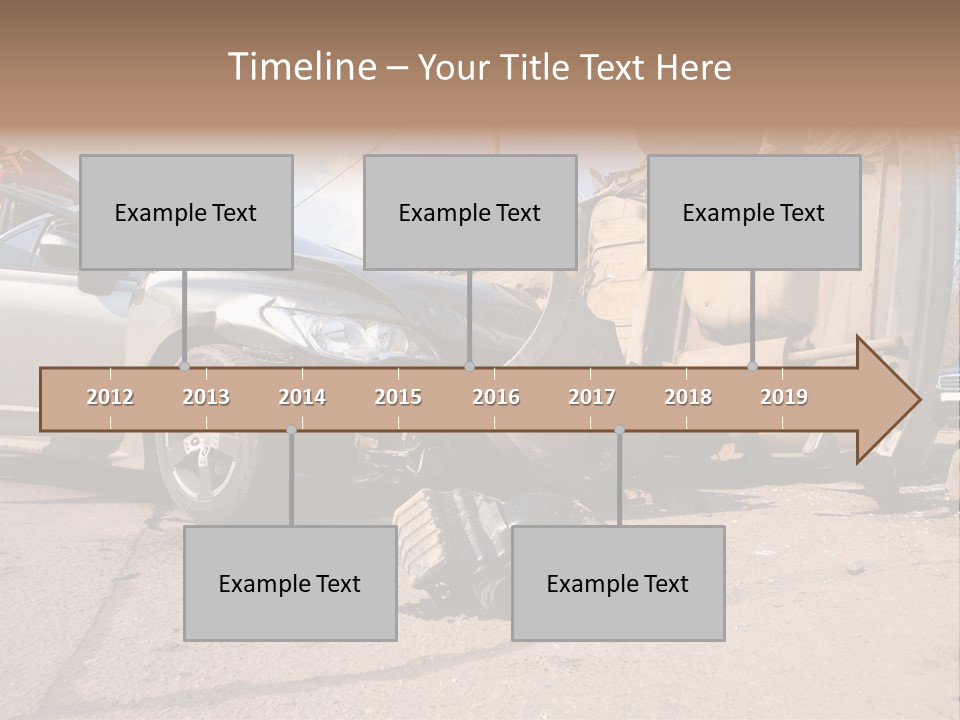 Transport Insurance Bodywork PowerPoint Template