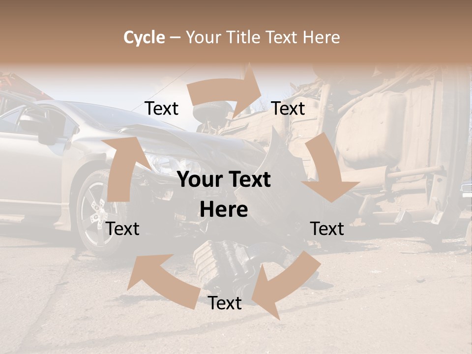 Transport Insurance Bodywork PowerPoint Template