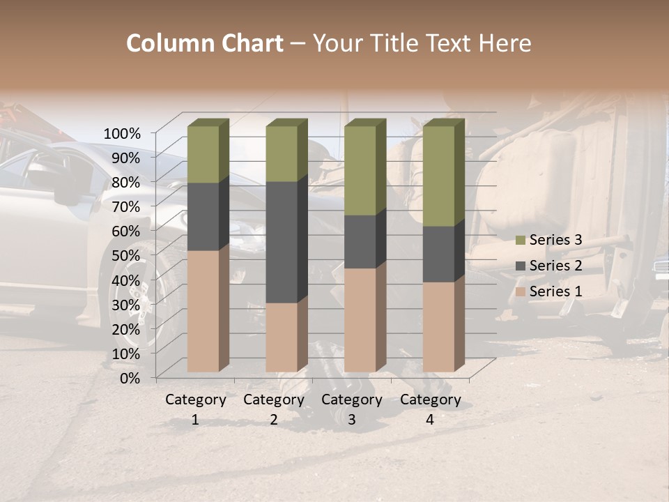 Transport Insurance Bodywork PowerPoint Template