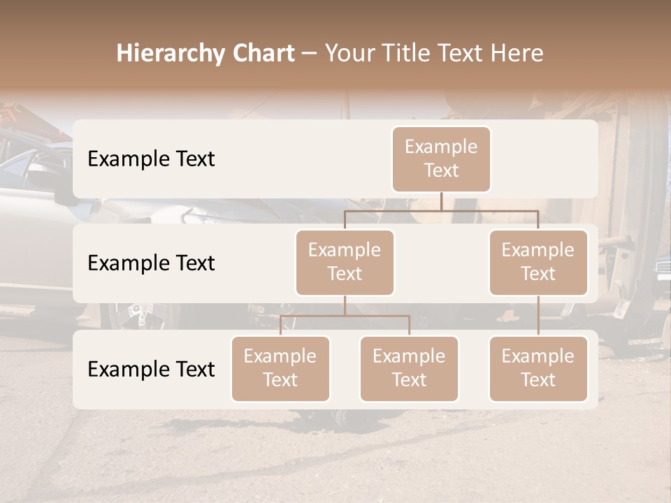 Transport Insurance Bodywork PowerPoint Template