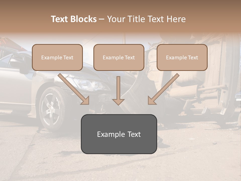 Transport Insurance Bodywork PowerPoint Template