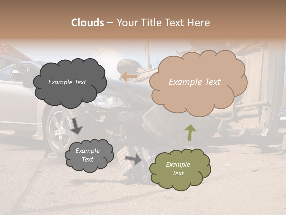 Transport Insurance Bodywork PowerPoint Template