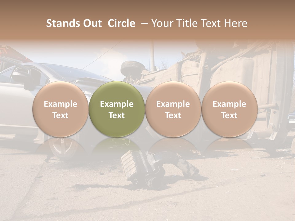 Transport Insurance Bodywork PowerPoint Template