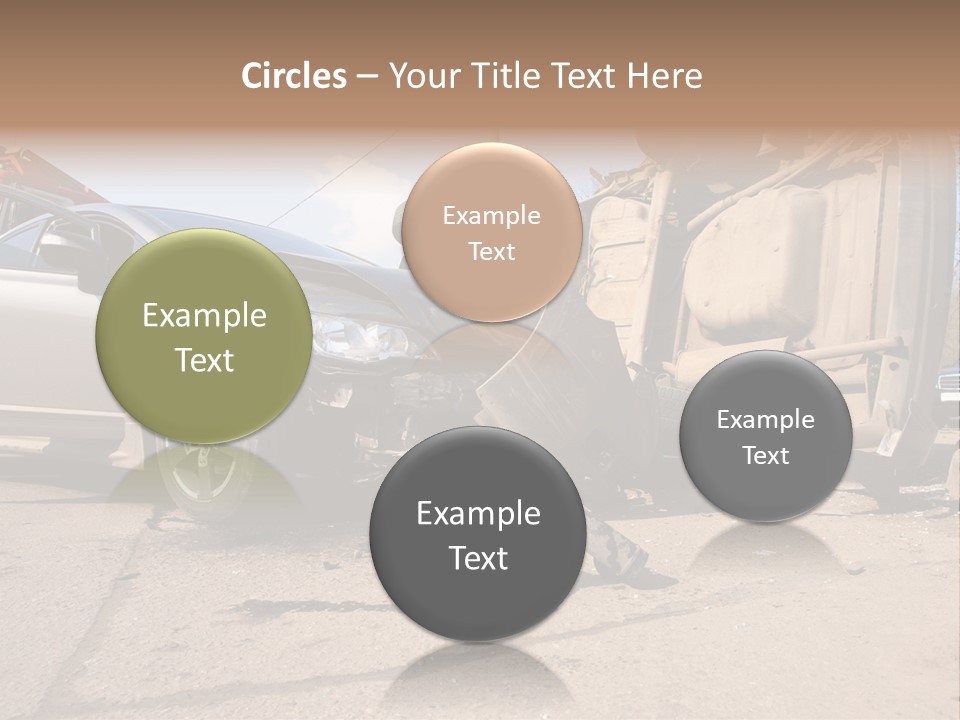 Transport Insurance Bodywork PowerPoint Template