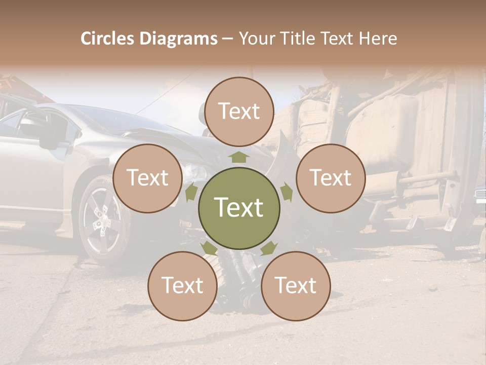 Transport Insurance Bodywork PowerPoint Template