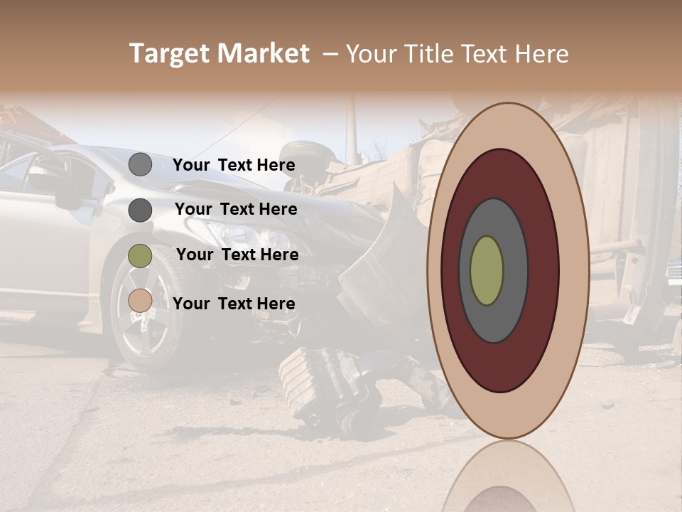 Transport Insurance Bodywork PowerPoint Template