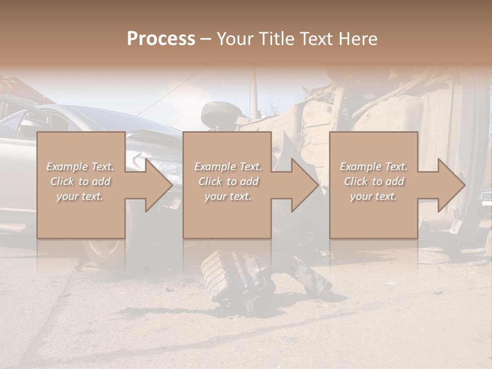 Transport Insurance Bodywork PowerPoint Template