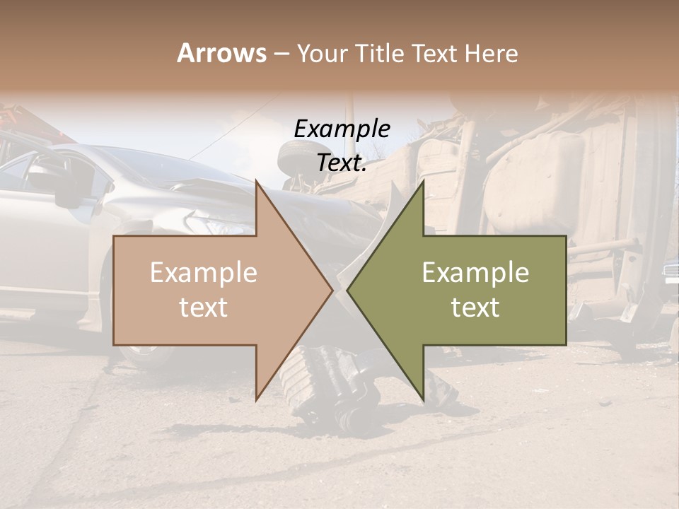 Transport Insurance Bodywork PowerPoint Template