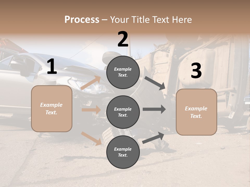 Transport Insurance Bodywork PowerPoint Template