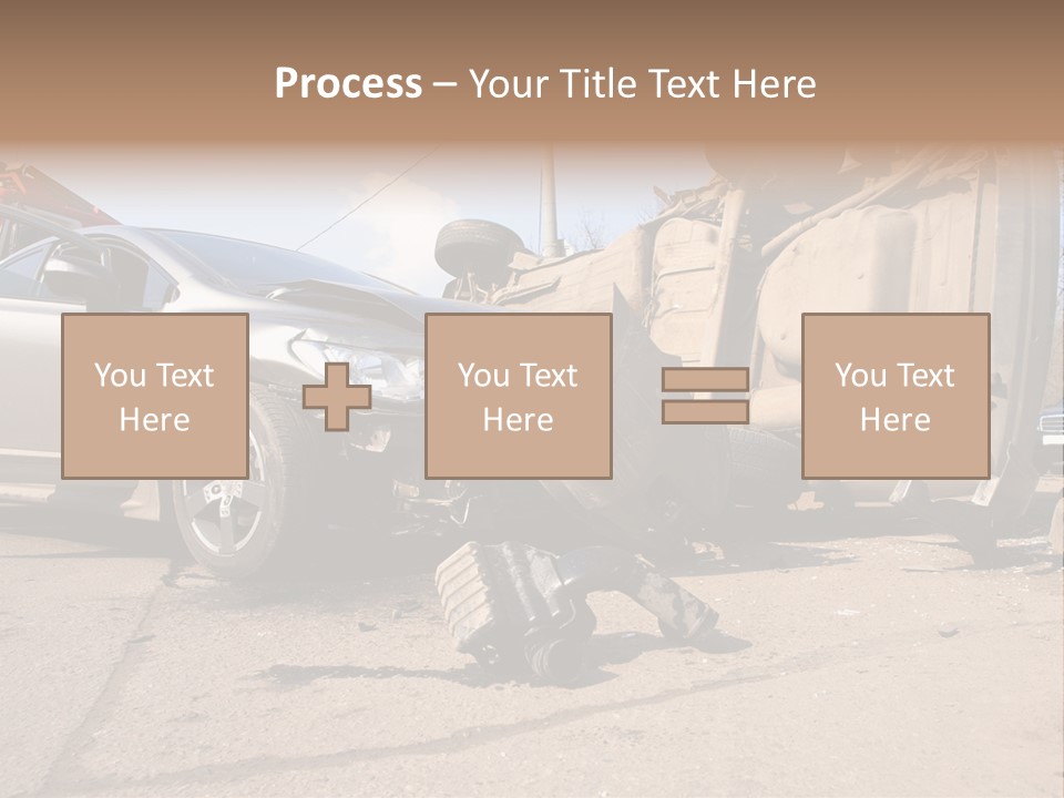 Transport Insurance Bodywork PowerPoint Template