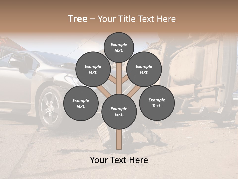 Transport Insurance Bodywork PowerPoint Template