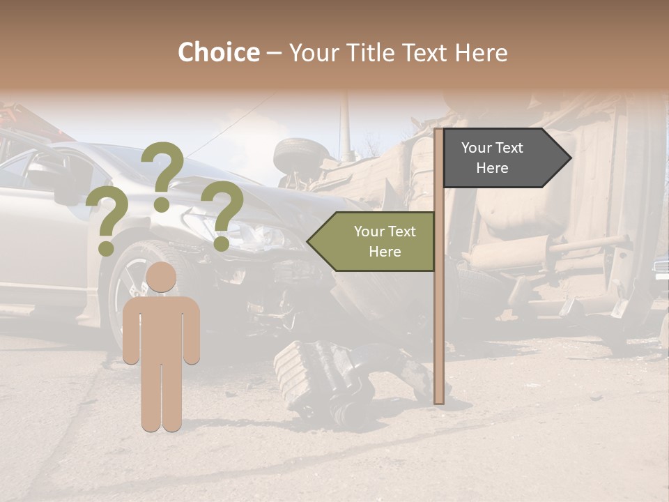 Transport Insurance Bodywork PowerPoint Template