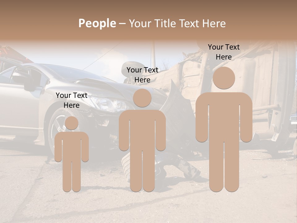 Transport Insurance Bodywork PowerPoint Template