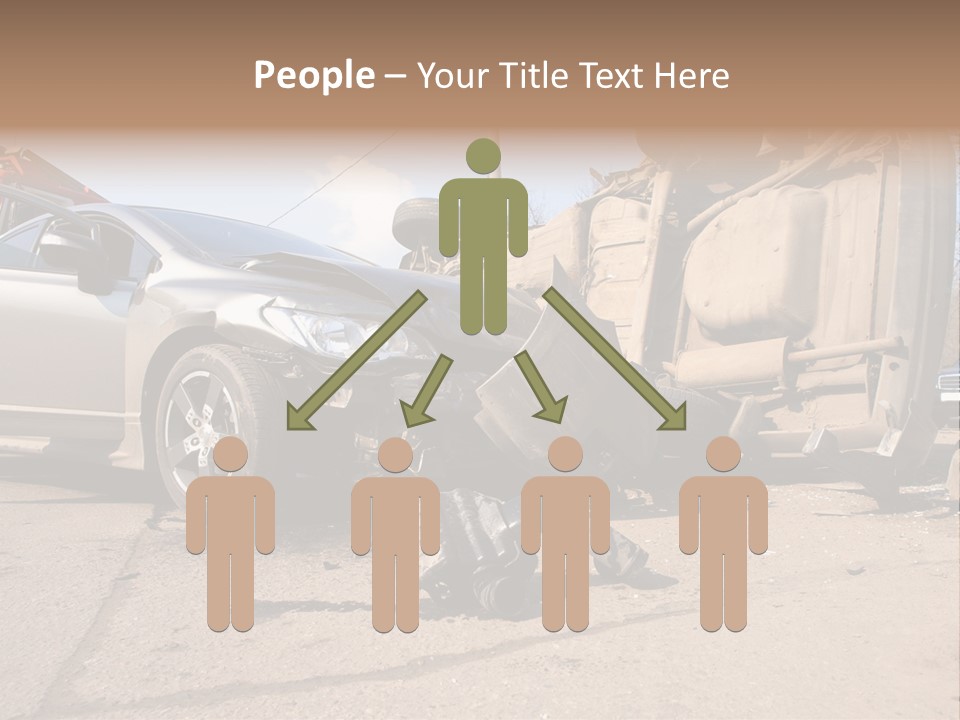 Transport Insurance Bodywork PowerPoint Template