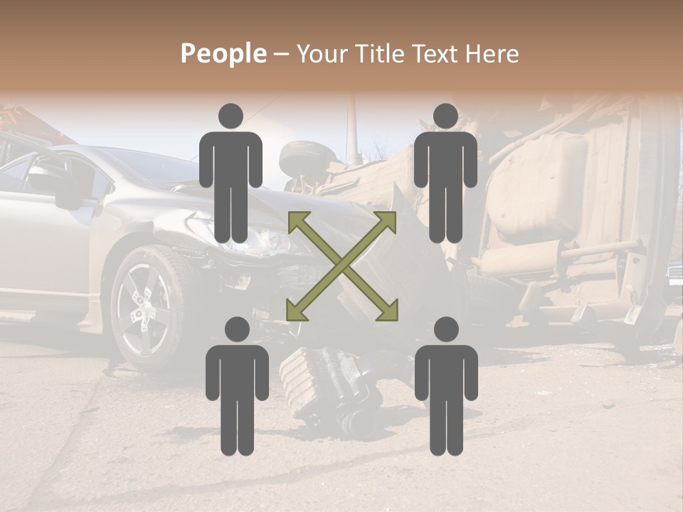 Transport Insurance Bodywork PowerPoint Template