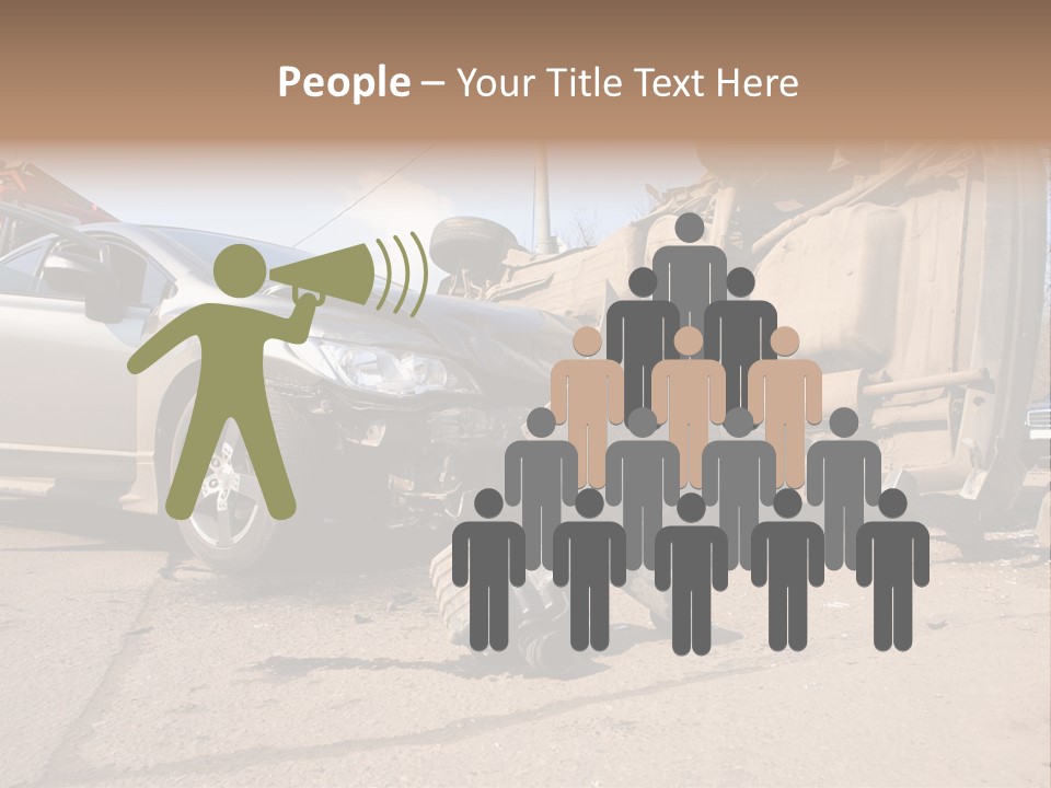 Transport Insurance Bodywork PowerPoint Template