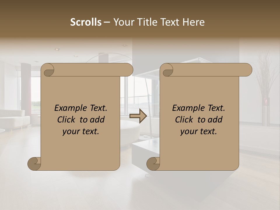 Roller Wood Collector PowerPoint Template