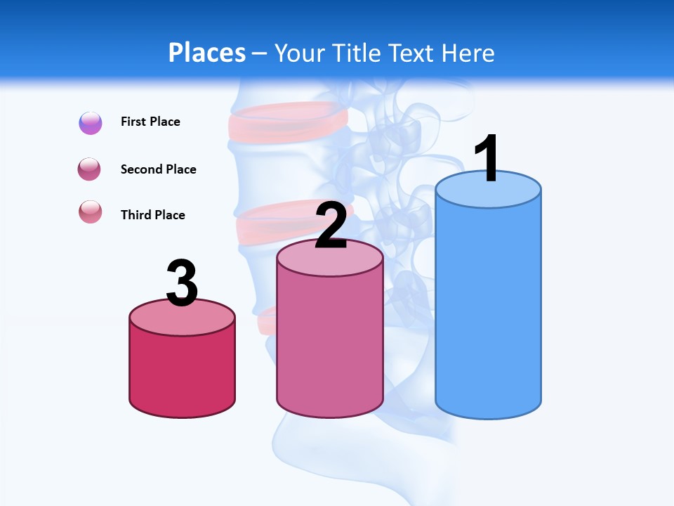 Hospital Closeup White PowerPoint Template