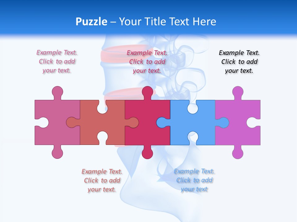 Hospital Closeup White PowerPoint Template