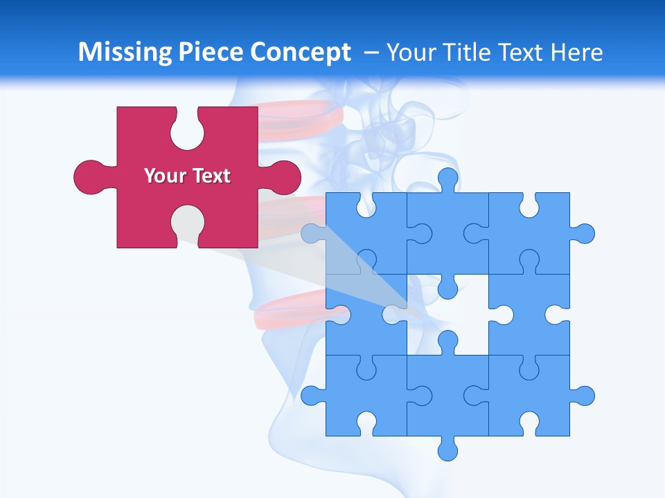 Hospital Closeup White PowerPoint Template