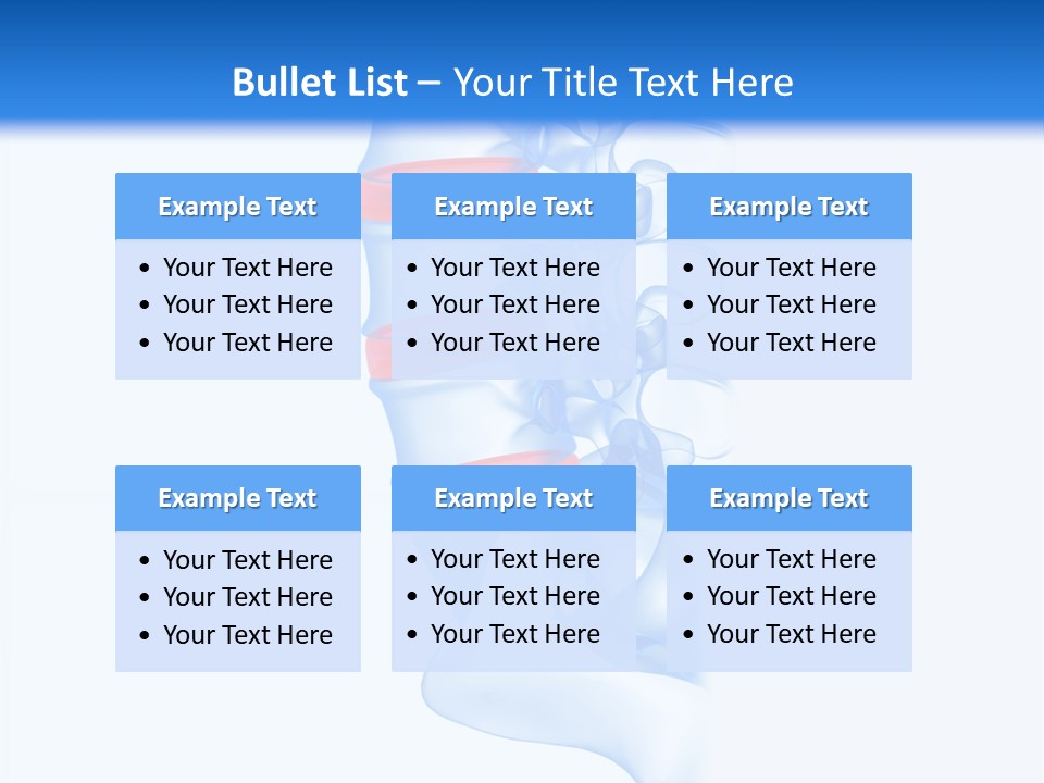 Hospital Closeup White PowerPoint Template