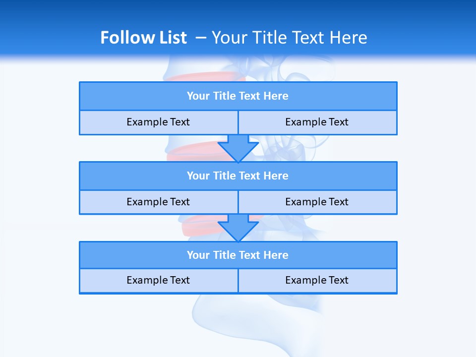 Hospital Closeup White PowerPoint Template
