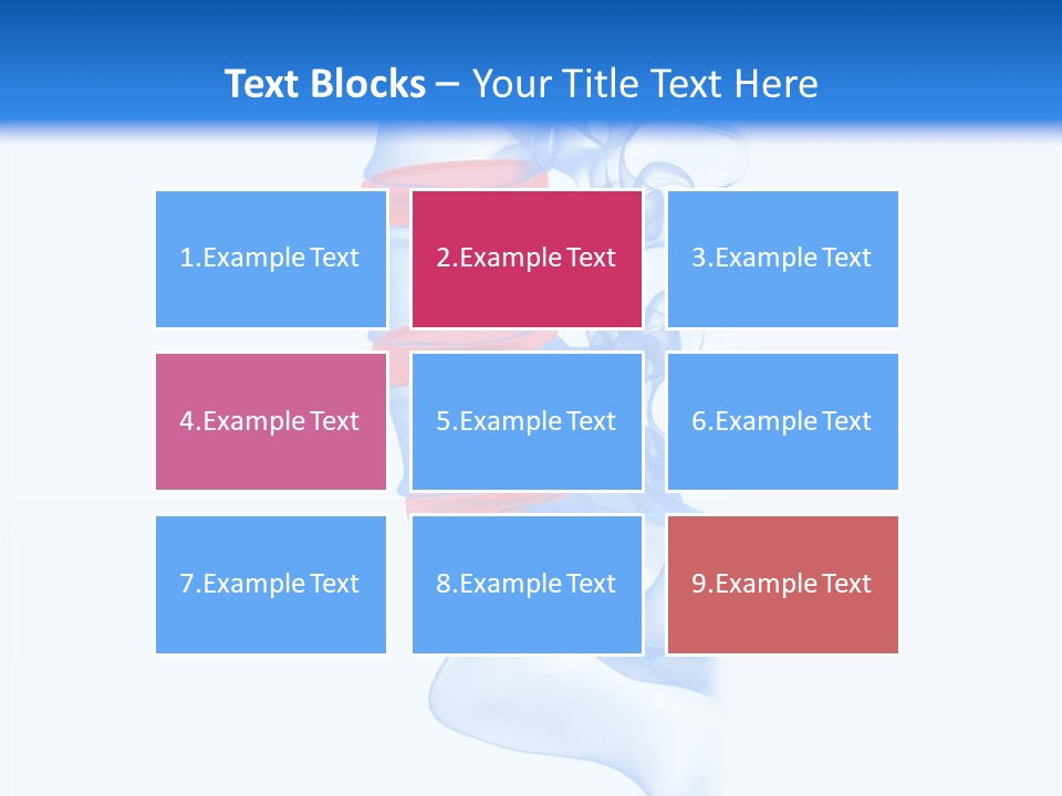 Hospital Closeup White PowerPoint Template