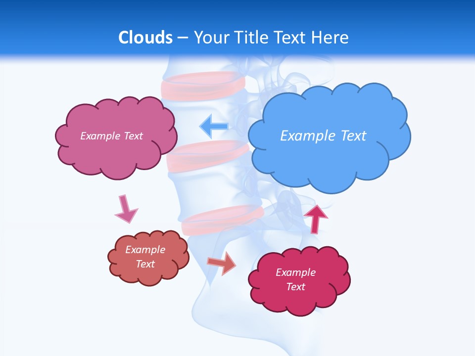 Hospital Closeup White PowerPoint Template