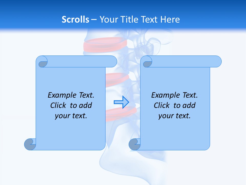Hospital Closeup White PowerPoint Template