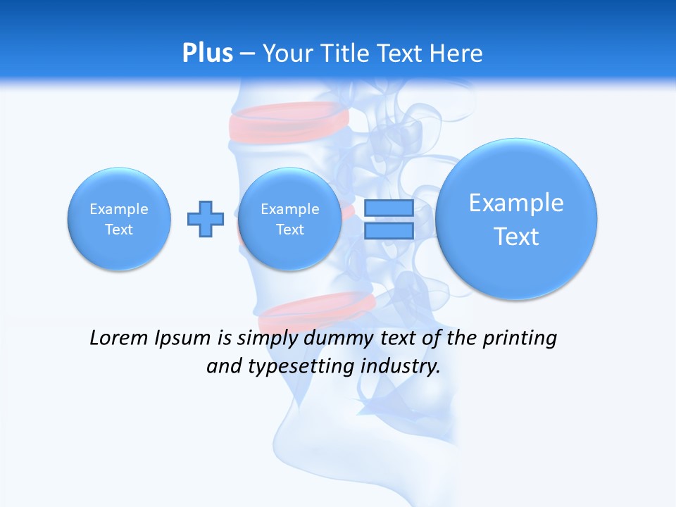 Hospital Closeup White PowerPoint Template