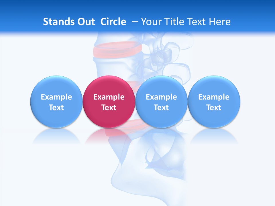 Hospital Closeup White PowerPoint Template